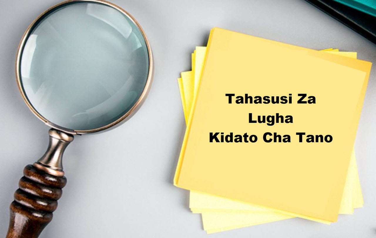 Tahasusi Za Lugha Kidato Cha Tano | Michepuo Ya Masomo ya Lugha Kidato Cha Tano