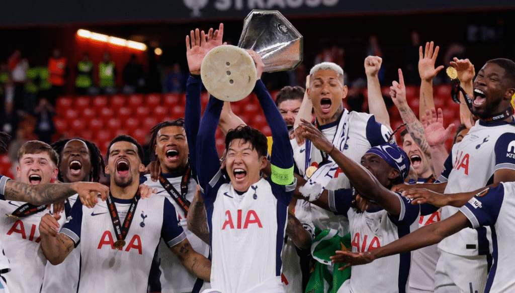 Tottenham Hotspur Yatwaa Kombe la Europa 2025 kwa Kuichapa Manchester United 1-0