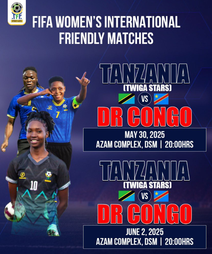 Ratiba ya Mechi za Twiga Stars 2025
