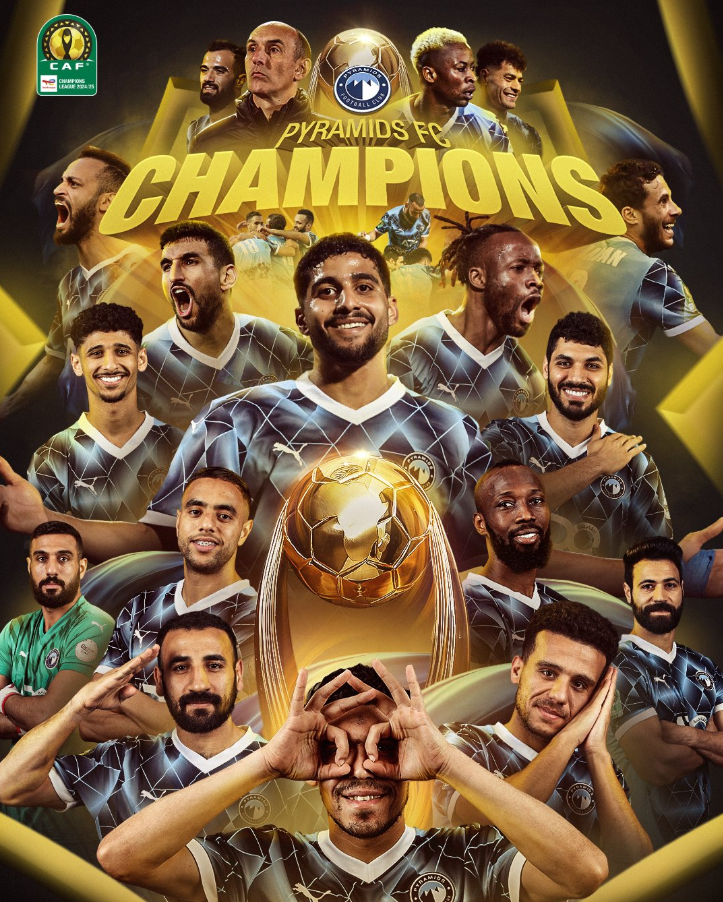 Pyramids FC Yatwaa Taji la Ligi ya Mabingwa Afrika kwa Mara ya Kwanza