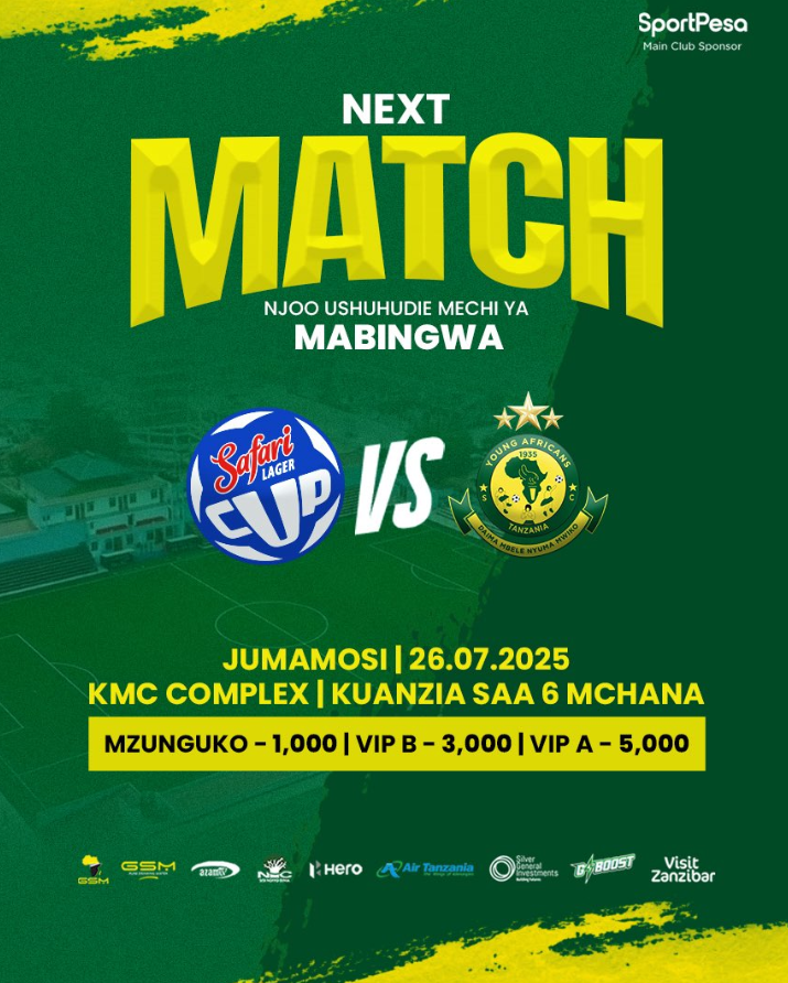 Safari Lager 🆚 Yanga Leo Saa Ngapi?