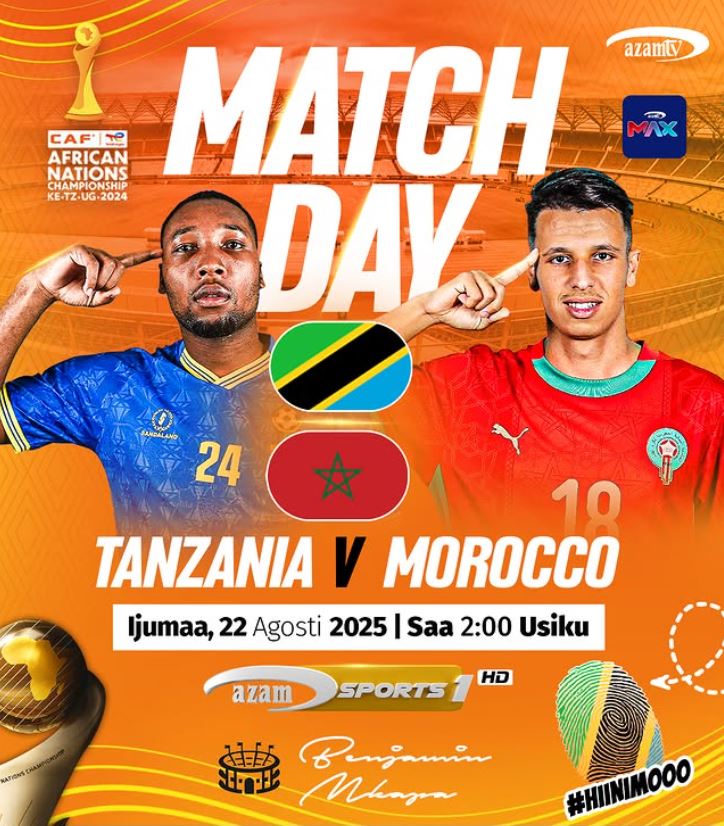 Kikosi cha Taifa Stars Leo Vs Morocco 22/08/2025