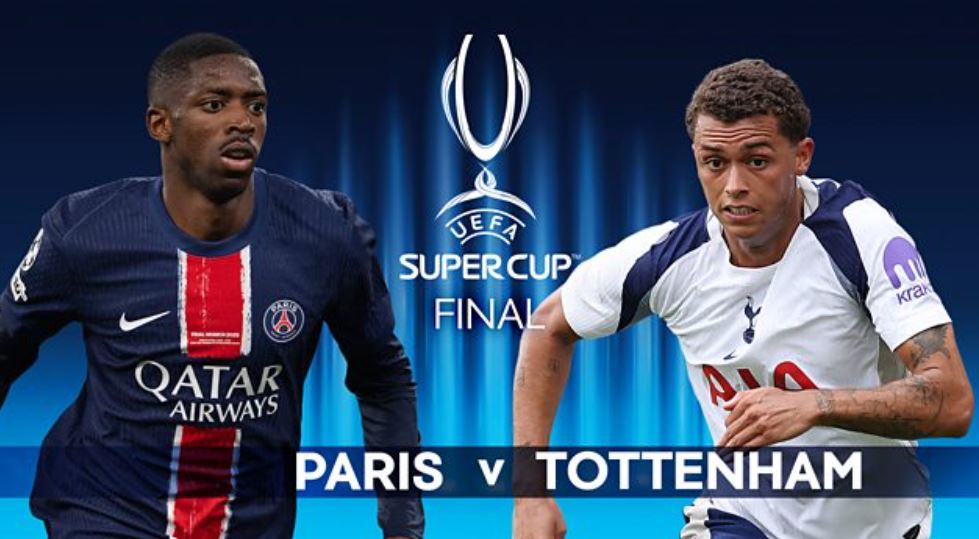 UEFA Super Cup 2025, PSG vs Tottenham Hotspur Leo Agosti 13