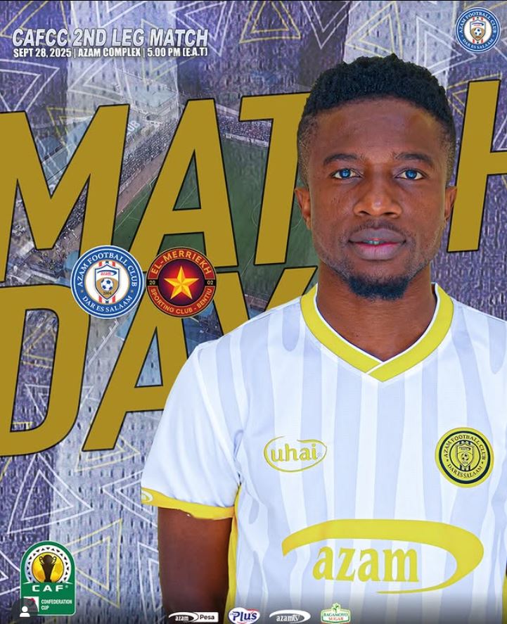 MATOKEO Azam FC vs Al Merreikh Bentiu Leo 28/09/2025