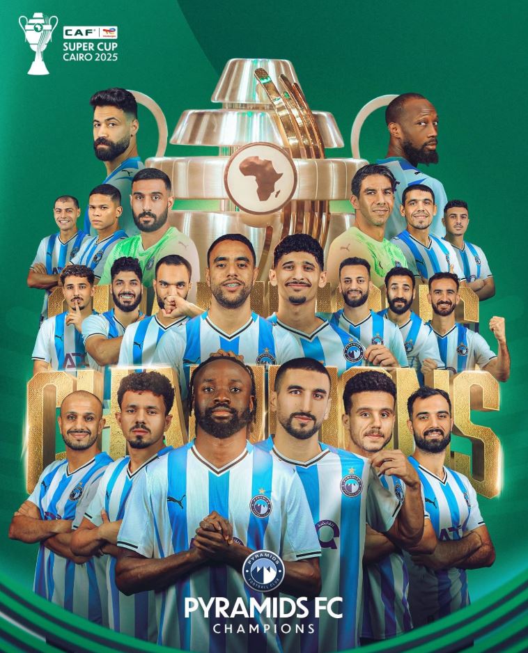 Pyramids FC Mabingwa wa CAF Super Cup 2025