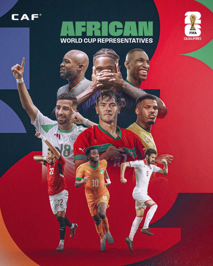 Haya Hapa Mataifa 9 ya Afrika Yaliyofuzu Kombe la Dunia 2026