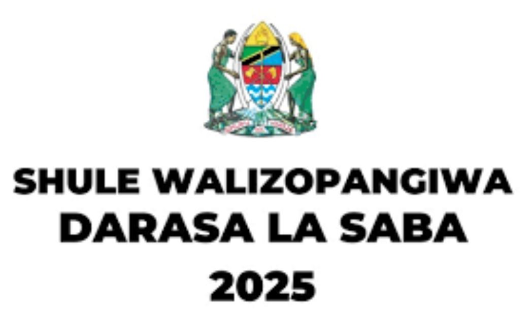 Shule Walizopangiwa Darasa la Saba 2025 Mkoa wa Morogoro
