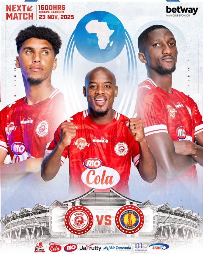 Simba SC vs Petro Atletico Leo 23/11/2025 Saa Ngapi?