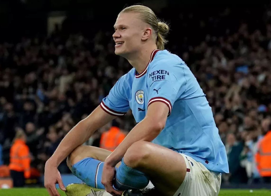 Haaland Avunja Rekodi ya Ligi Kuu England Baada ya Kufikisha Magoli 100