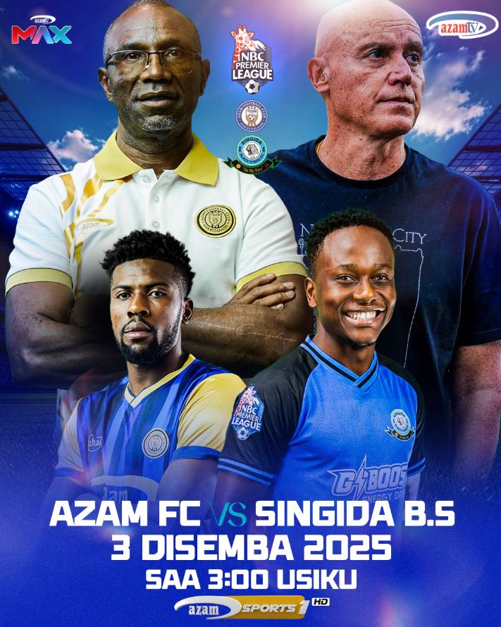 Kikosi cha Azam vs Singida Black Stars Leo 3/12/2025