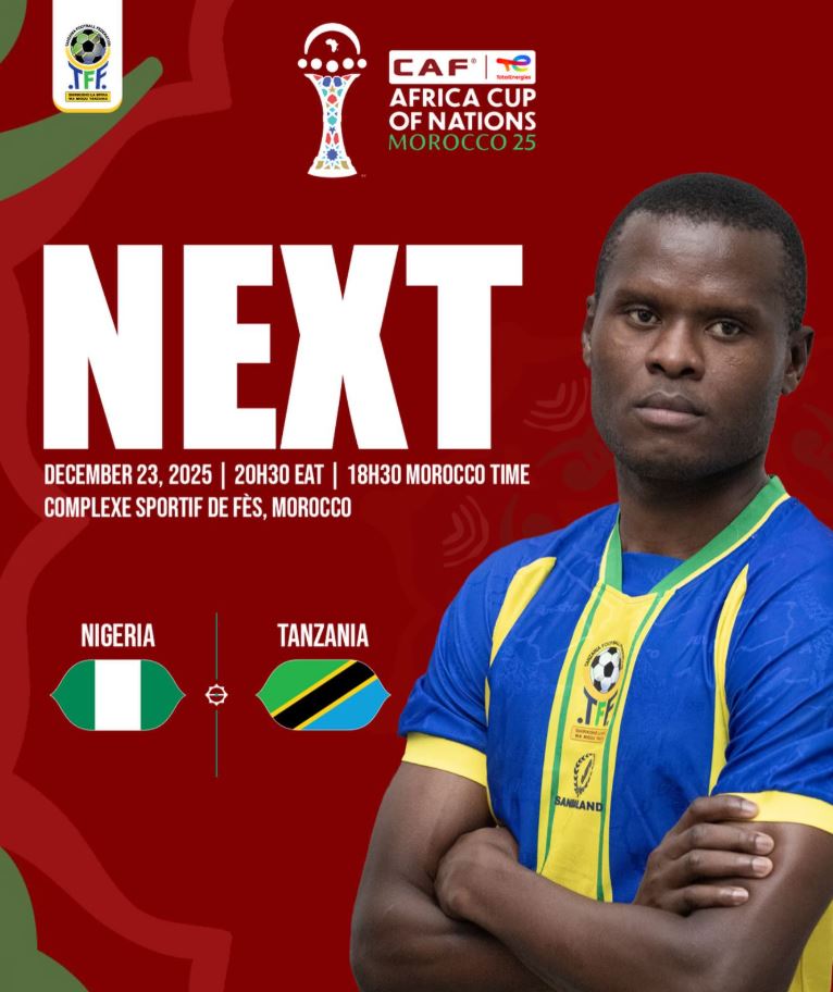Kikosi cha Taifa Stars Leo Vs Nigeria 23/12/2025