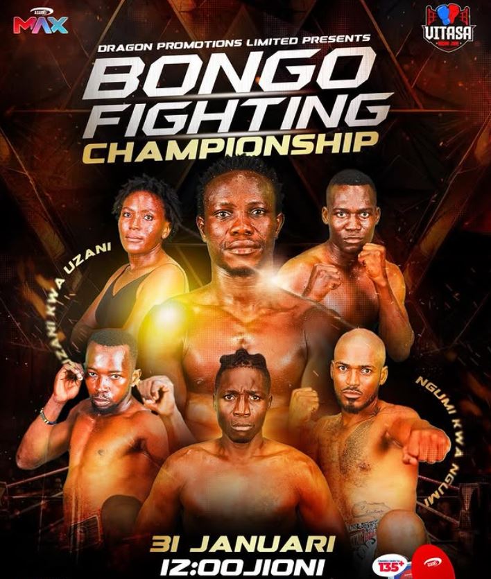 Bongo Fighting Kupigwa Januari 31 The Super Dome Masaki