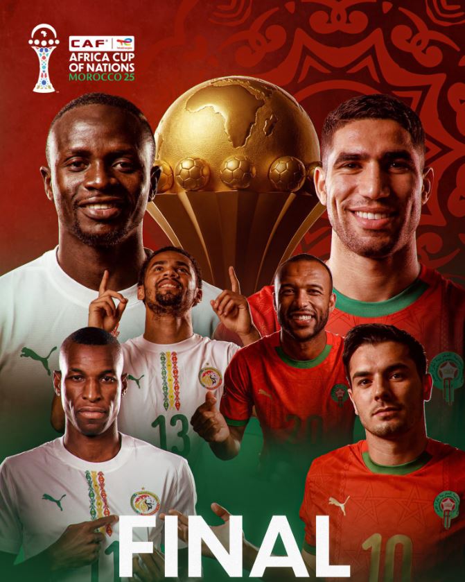 AFCON 2025 Senegal Vs Morocco Fainali Januari 18, 2026