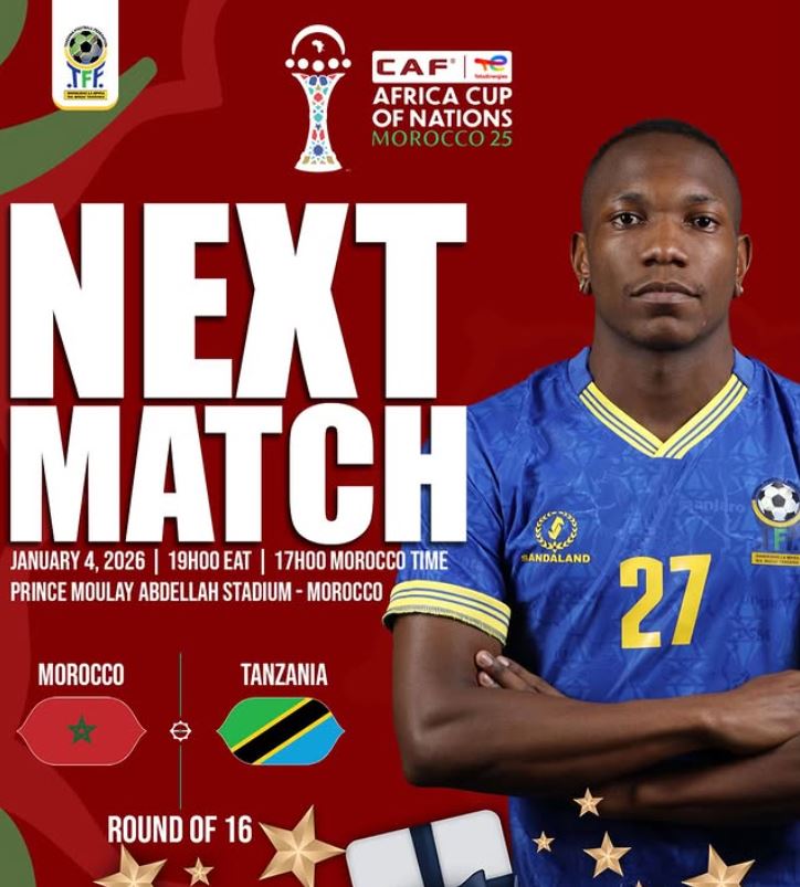 MATOKEO ya Taifa Stars Leo vs Morocco 04/01/2026