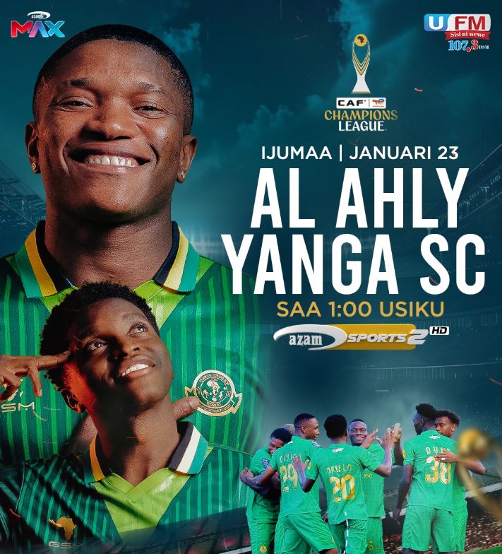 Al Ahly Vs Yanga Leo Saa Ngapi? 23/01/2026